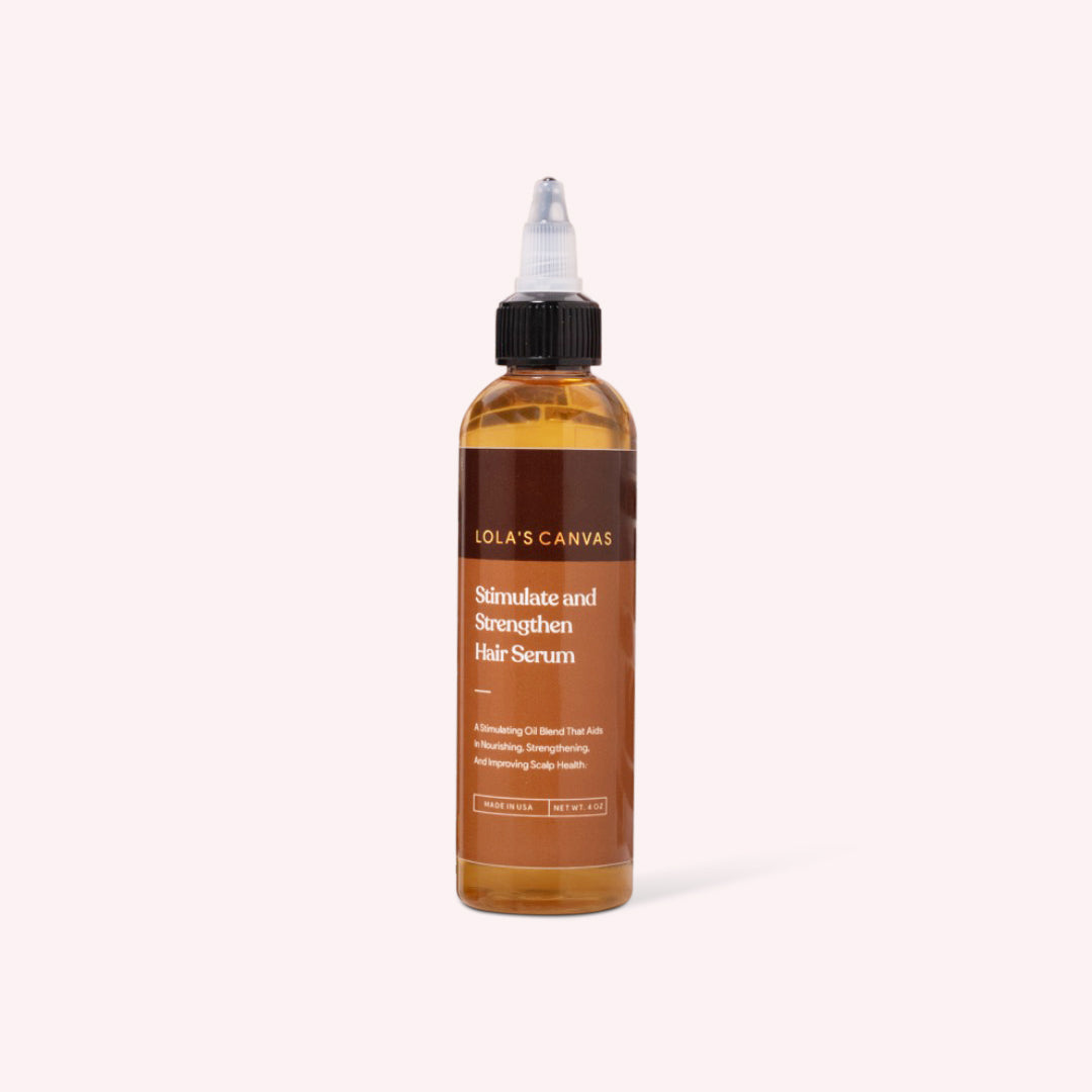 Stimulate & Strengthen Hair Serum - Lola’s Canvas